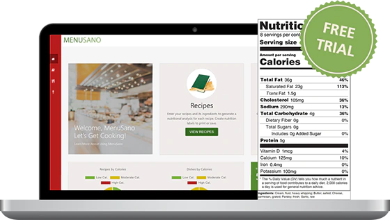 MenuSano Free Trial