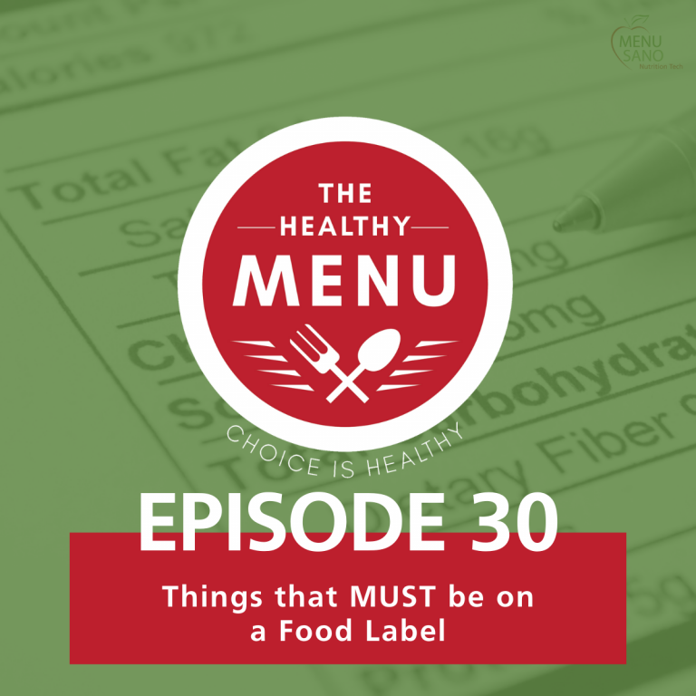 The Healthy Menu Episode 30